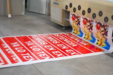 Impresión de Vinil Blanco Fotográfico