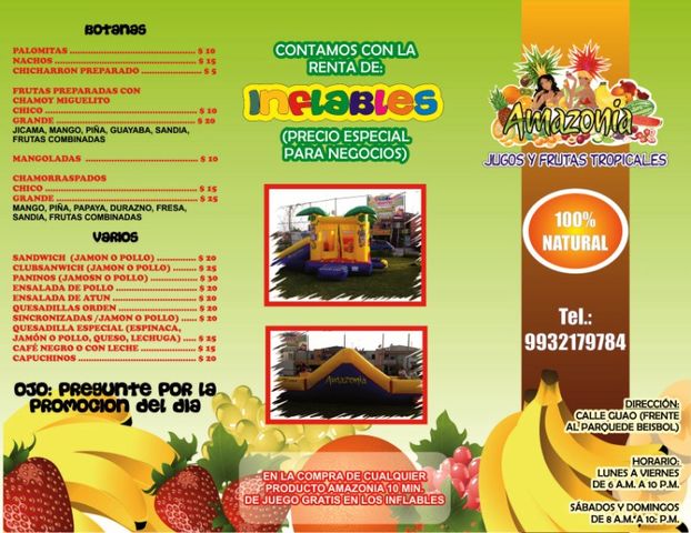 Tripticos en seleccion de color